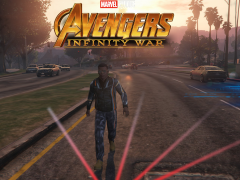 Tony stark (Avengers Infinity War) Jacket + Pants to Franklin 1.0