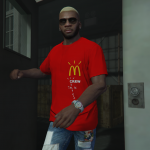 McDonald's x Travis Scott Staff Tee V 1