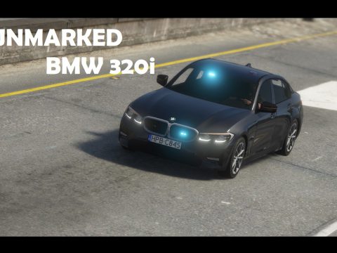 Unmarked BMW 320i Polskiej Policji