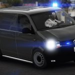 Volkswagen T6 Unmarked Police [ELS / REPLACE] 1.0