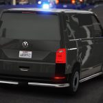 Volkswagen T6 Unmarked Police [ELS / REPLACE] 1.0