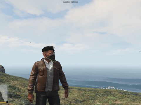 New leather jacket to franklin