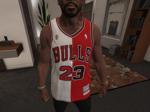 2 Half Michael Jordan Jersey 1.0