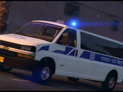 2018 chevrolet savana 3500 - prison van | [ ELS | Add-On | Fivem Ready] Template 1.0