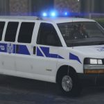 2018 chevrolet savana 3500 - prison van | [ ELS | Add-On | Fivem Ready] Template 1.0