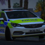 2020 Metropolitan Police Vauxhall Astra IRV 1.0