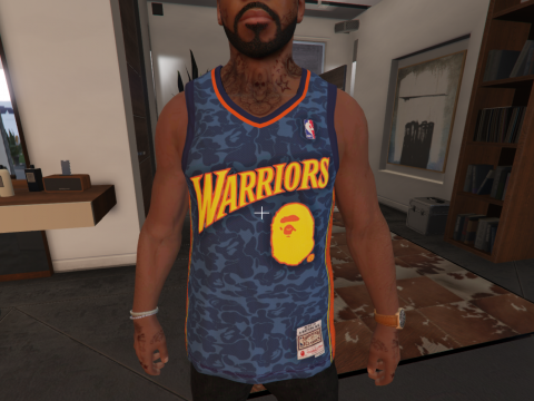 Bape Warriors Jersey 1.0