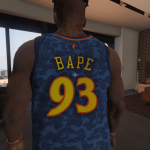 Bape Warriors Jersey 1.0