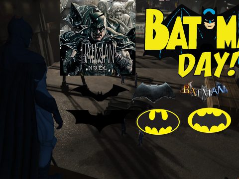 Batman Noel W/Cloth Happy Batman Day!!! [Add-On Ped]