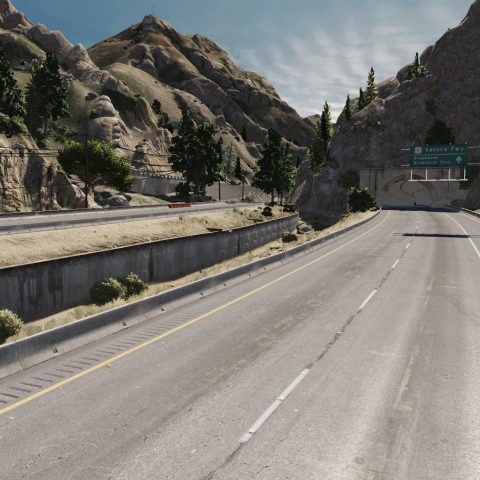 Better Braddock Pass Highway [YMAP] 1.0 – GTA 5 mod