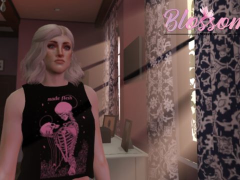 Blossom Tarot t-shirt MP FEMALE
