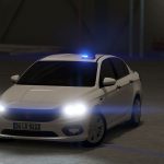 FIAT Egea unmarked Turkish police [Replace][ELS] v2.3