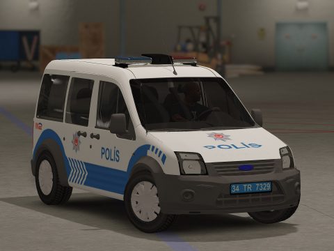 Ford Connect Tourneo Turkish Polcie car [REPLACE][ELS]