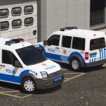 Ford Connect Tourneo Turkish Polcie car [REPLACE][ELS]