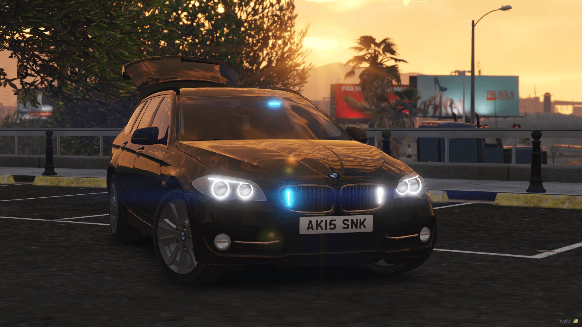 Generic Unmarked Police BMW 530D [ELS] – GTA 5 mod