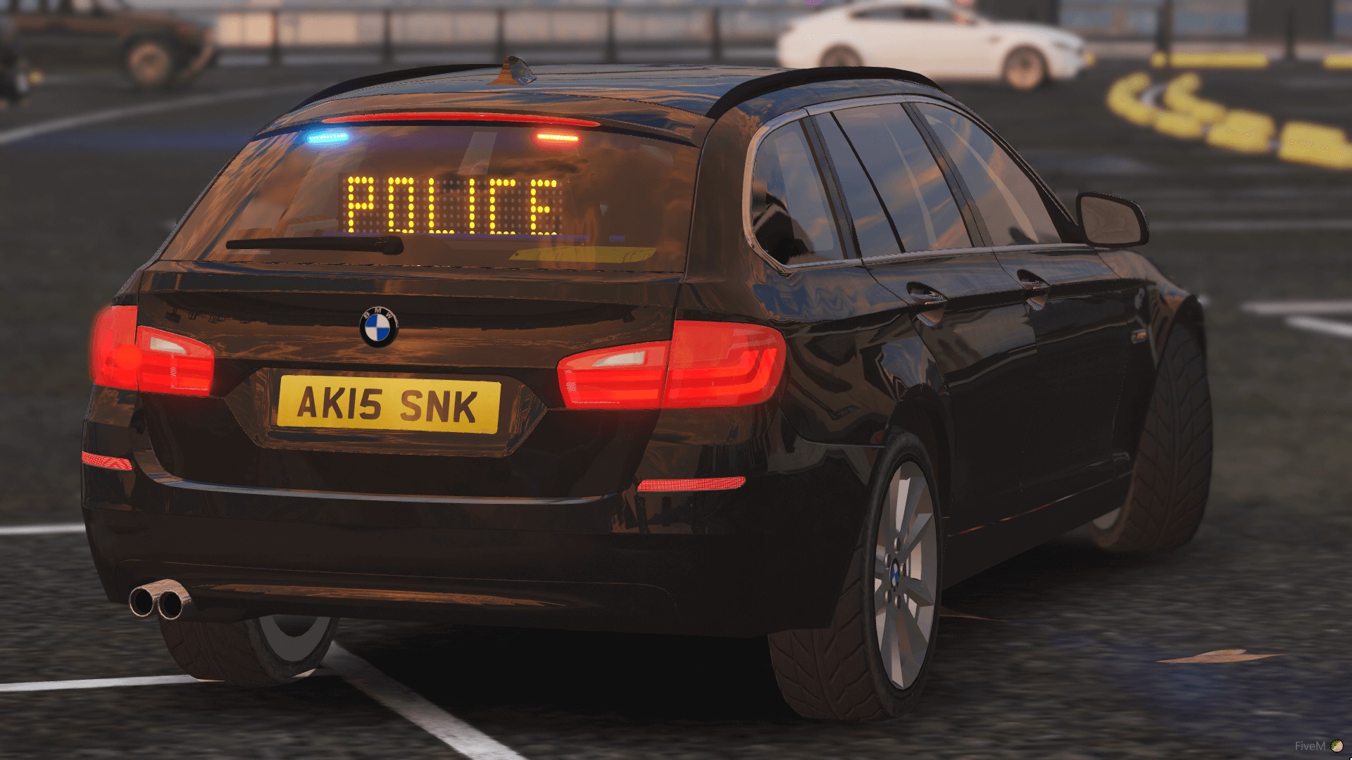 Generic Unmarked Police BMW 530D [ELS] - GTA5mod.net