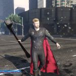 God King Thor (With Metallic Effects and Helmet)