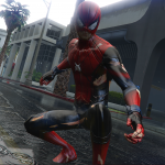 HCU HIRST MOVIES | SPIDER-MAN custom Design-Battle damage texture 0.1