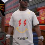 J.Balvin McDonald's Smiley Face T-Shirt