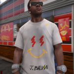 J.Balvin McDonald's Smiley Face T-Shirt