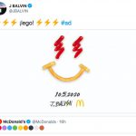 J.Balvin McDonald's Smiley Face T-Shirt