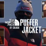 Supreme × The North Face By Any Means Nuptse Jacket (Drip Meme Cosplay)