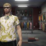 MP Male Pink Versace Shirt 1.0