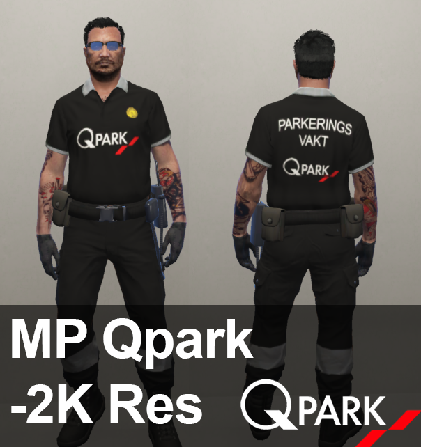 MP Swedish Qpark Parkeringsvakt [Fivem Ready] 1.0