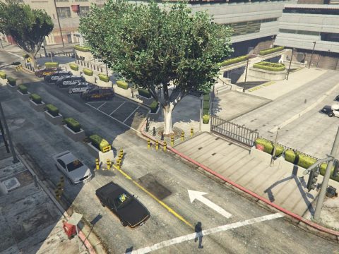 Mission Row PD Exterior [YMAP] 1.0