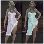 Nightdress with varied colors ( MP Female) 1.0