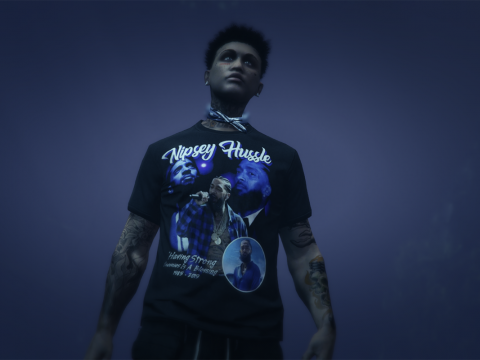 Nipsey Hussle Shirt For MP Male 1.0