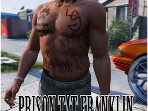 Prison Tat Franklin Texture 1.0
