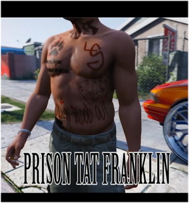 Prison Tat Franklin Texture 1.0