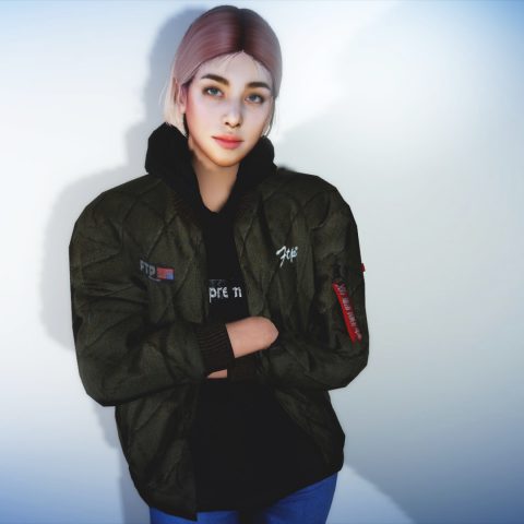 Regularsized Hoodie Jacket Textures for MP Female 1.0 – GTA 5 mod