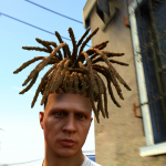 Spiked Up Dreads for MP/SP Male