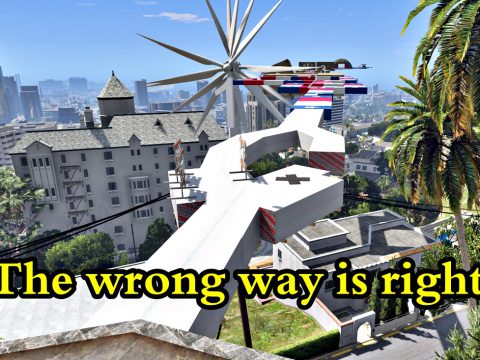 The wrong way is right