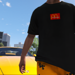 Travis Scott X McDonald's Merch Tee's V 1