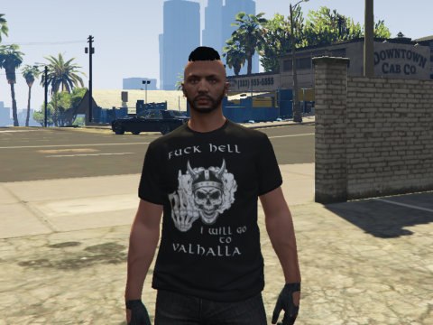 Valhalla T-Shirt for MP Freemode 1.1