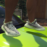Yeezy 350 V2 Yeezreel Colorway Texture 1.0