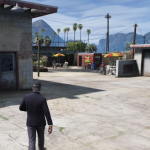 Sandy Fire Station Gas Pumps and Dining Area [YMAP] 1.0