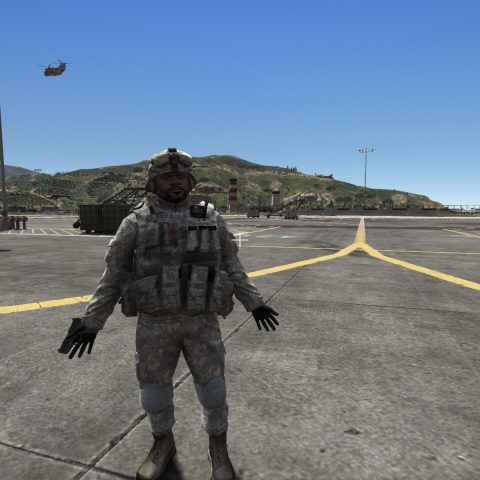 Us army clothes to franklin – GTA 5 mod