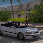 1996-2000 Honda Civic 4dr Us spec [ Add-On ] 1.0