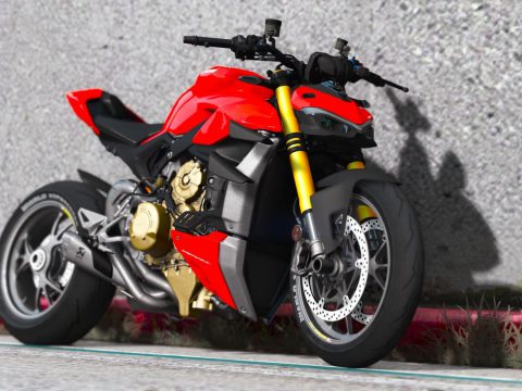 2021 Ducati V4S StreetFighter [Add-On | Tuning | Template] V2.0b