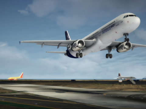 Airbus A320 Family IAE Engines package [Add-On | Package I Liveries]