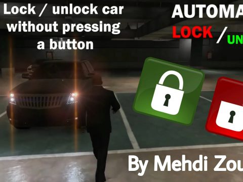 Automatic Lock / Unlock Car, Car lock system, lock and unlock vehicle without pressing a button 1.0