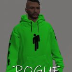Billie Eilish hoodie for FiveM And Singleplayer. Mp male/Female 1.0