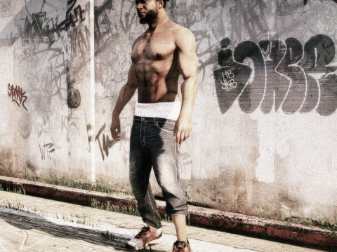 Cuffed Jeans 1.0