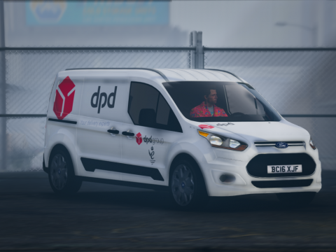 DPD Ford Connect Van [Replace | Livery | Templated] 1.1