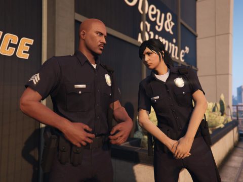 Davis Drug LSPD K9 Action