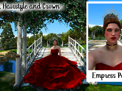 Empress Pack: Dress, Hair and Crown [FiveM / SP] 1.0